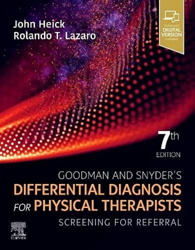 [9780323722049] GOODMAN SYDER´S DIFFERENTIAL DIAGNOSIS PHYSICAL THERAPISTS