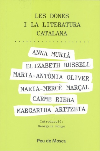 [9788412499742] Les dones i la literatura catalana