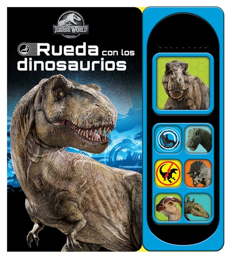 [9781503755116] RUEDA CON LOS DINOSAURIOS. 7 BOTONES JURASSIC WORLD. LSB