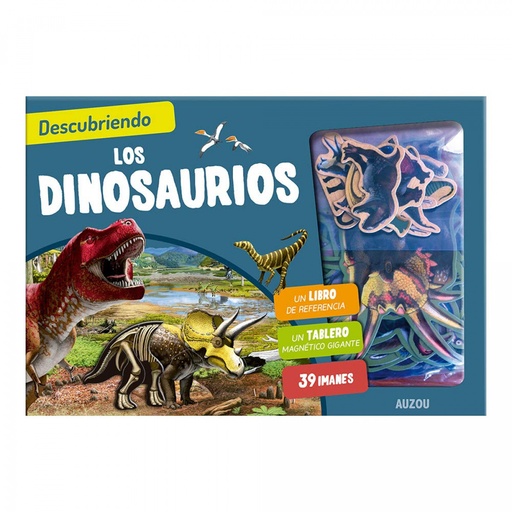 [9782733882016] Descubriendo los dinosaurios. Tablero magnético