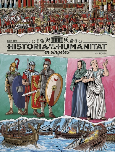 [9788419380982] HISTÒRIA DE LA HUMANITAT EN VINYETES VOL.4: ROMA