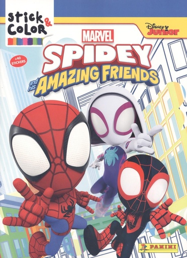 [9788427872998] STICK COLOR SPIDERMAN AND FRIENDS