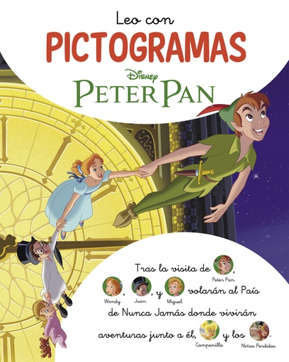 [9788418039560] Leo con Pictogramas Disney - Leo con pictogramas Disney. Peter Pan