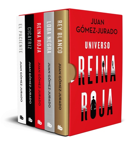 [9788413145044] Universo Reina roja (Estuche con: con: Reina roja # Loba negra # Rey blanco # Cicatriz # El paciente)