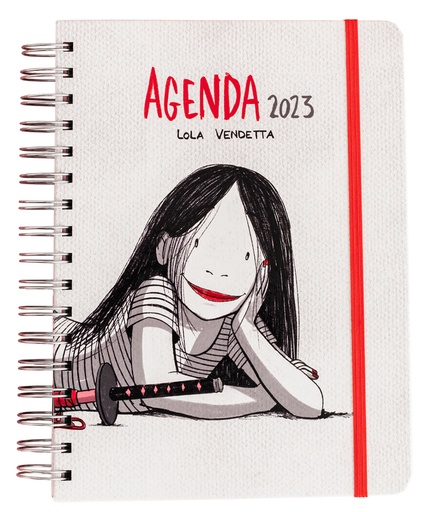 [9788418195648] Agenda anual semana vista 2023 Lola Vendetta