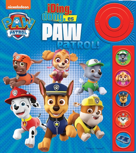 [9781503765054] DING DONG, ES PAW PATROL. LIBRO CON TIMBRE PATRULLA CANINA LDB