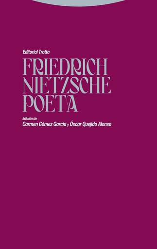 [9788413640570] Friedrich Nietzsche poeta