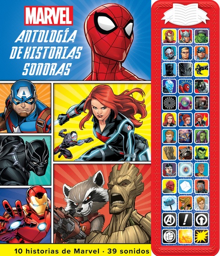 [9781503766099] MARVEL ANTOLOGÍA DE HISTORIAS SONORAS. TESORO DE CUENTOS CON SONIDOS.