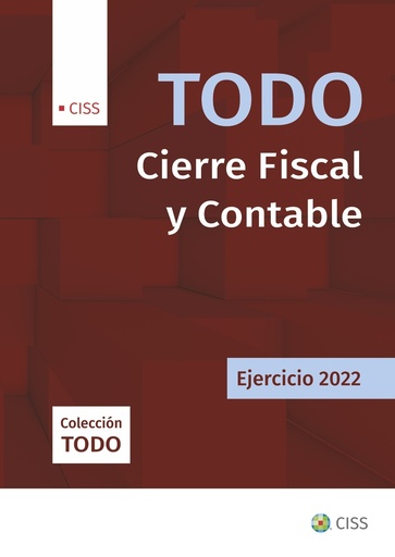 [9788499547800] Todo Cierre Fiscal y Contable. Ejercicio 2022