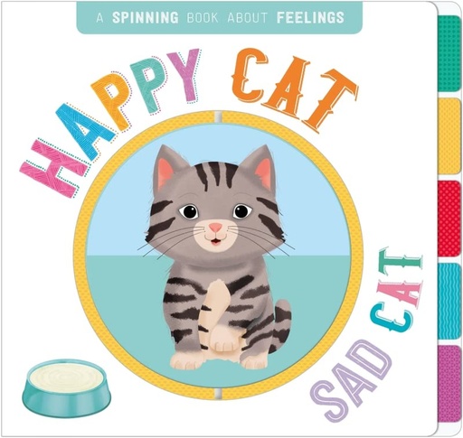 [9781838527136] Happy Cat, Sad Cat: A Book of Opposites