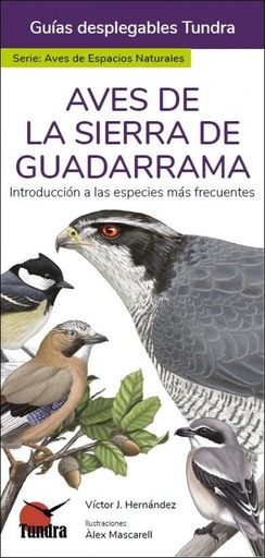 [9788418458965] AVES DE LA SIERRA DE GUADARRAMA - GUIAS DESPLEGABLES TUNDRA