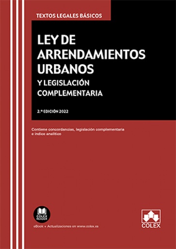 [9788413597249] Ley de arrendamientos urbanos y legislación complementaria