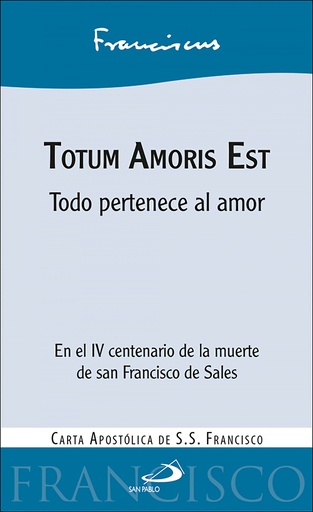 [9788428567985] Totum Amoris Est