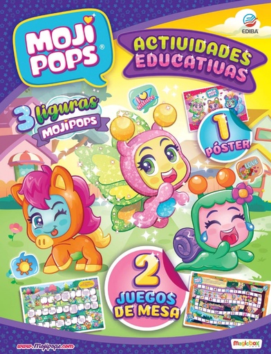 [9788419011183] Actividades Educativas - Moji Pops 1