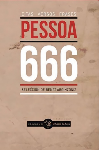 [9788412617627] (esp/port).666: citas, versos, frases FERNANDO PESSOA