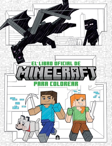 [9791259572189] Minecraft. El libro oficial para colorear