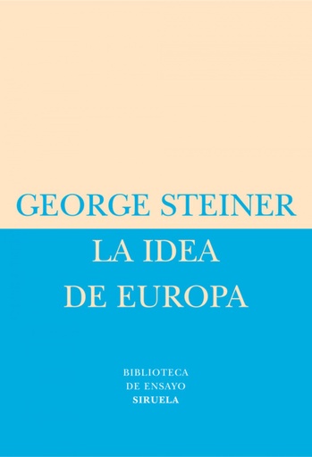 [9788478448975] La idea de Europa