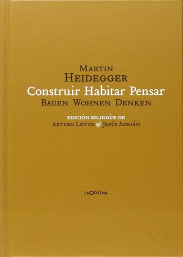 [9788494440106] Construir Habitar Pensar (Ba