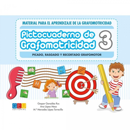 [9788417201364] Pictocuaderno de Grafomotricidad 3