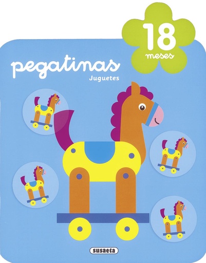 [9788467779943] Pegatinas juguetes 18 meses