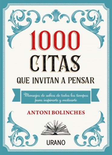 [9788417694555] 1000 citas que invitan a pensar