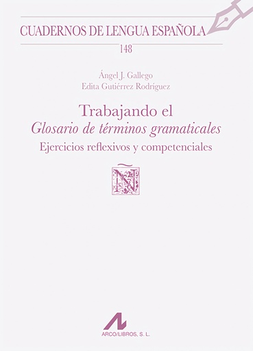 [9788471338754] Trabajando el ´Glosario de términos gramaticales´