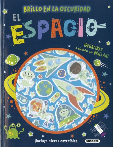 [9788467792843] El espacio - Pegatinas que brillan