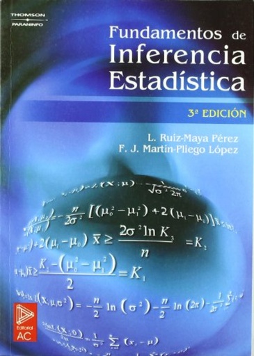 [9788497323543] Fundamentos de inferencia estadistica