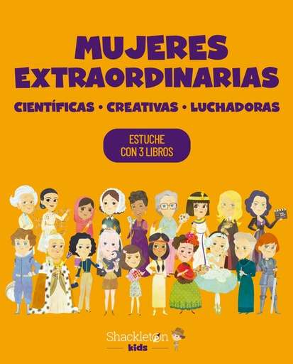 [9788413610917] Mujeres extraordinarias. Científicas, creativas, luchadoras