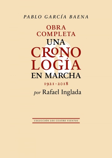 [9788419231987] Pablo García Baena. Una cronología en marcha