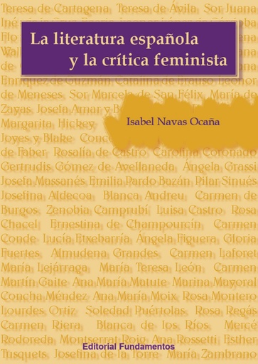 [9788424511609] La literatura española y la crítica feminista