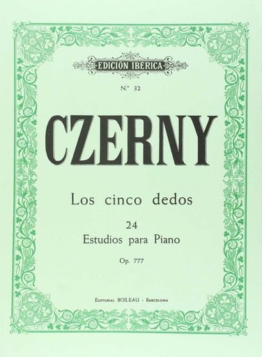 [9788480203371] Los cinco dedos:24 estudios op.777