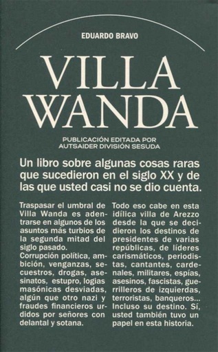 [9788494446481] VILLA WANDA