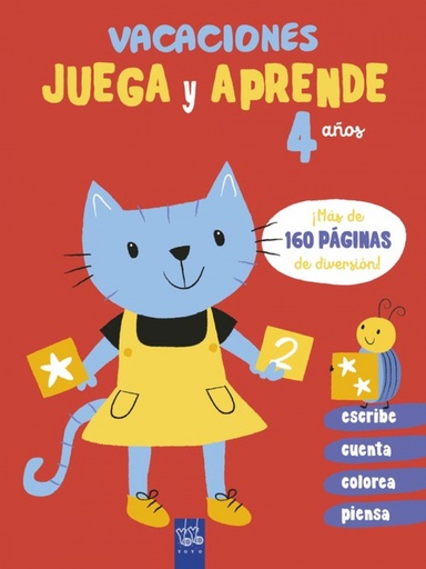 [9788408206064] VACACIONES JUEGA Y APRENDE 4 AÑOS