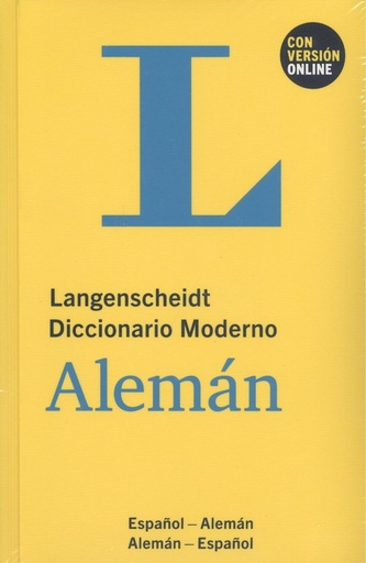 [9783125140004] DICCIONARIO MODERNO ALEMÁN/ESPAÑOL