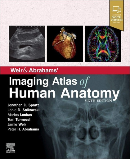 [9780702079269] WEIR ABRAHAMS IMAGING ATLAS OF HUMAN ANATOMY