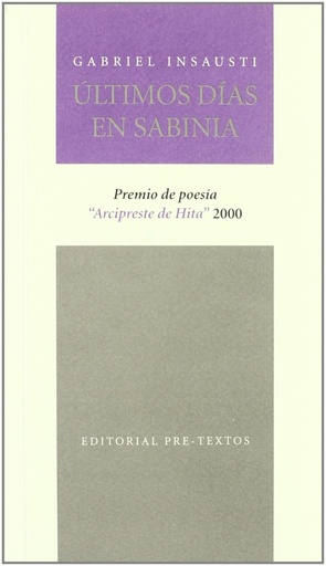 [9788481913774] áÚltimos días en Sabinia