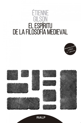 [9788432154058] El espíritu de la filosofía medieval