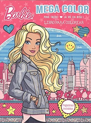 [9788415215875] BARBIE MEGA COLOR 1