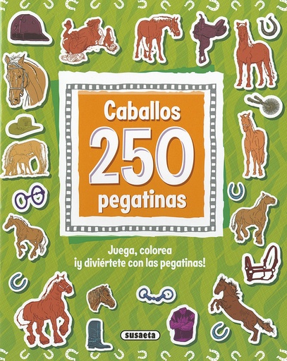 [9788467785890] Caballos 250 pegatinas