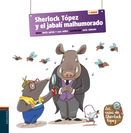 [9788414038550] SHERLOCK TOPEZ Y EL JABALI MALHUMORADO + QR