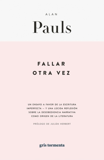 [9786079913052] Fallar otra vez