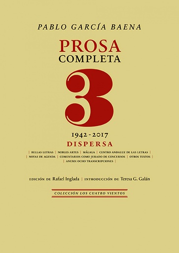 [9788419231970] Prosa completa, 3