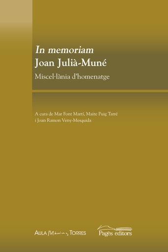 [9788413034249] In memoriam Joan-Julià Muné