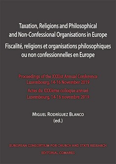 [9788413695082] TAXATION, RELIGIONS AND PHILOSOPHICAL AND NON-CONFESSIONAL ORGANISATIONS IN EURO