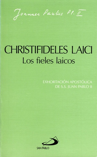 [9788428512688] Christifideles laici. Los fieles laicos