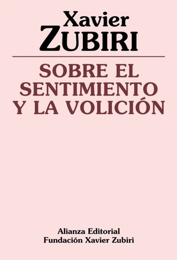 [9788420690469] Sobre el sentimiento y la volicion