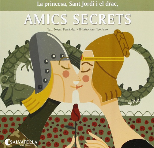 [9788484127529] La princesa, Sant Jordi i el drac amics secrets