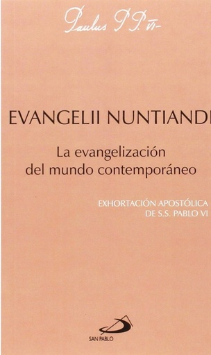 [9788428518062] Evangelii Nuntiandi