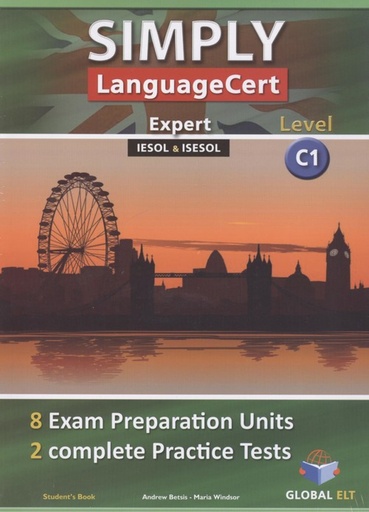 [9781781644676] SIMPLY LANGUAGE CERT C1 SELF-STUDY EDITION